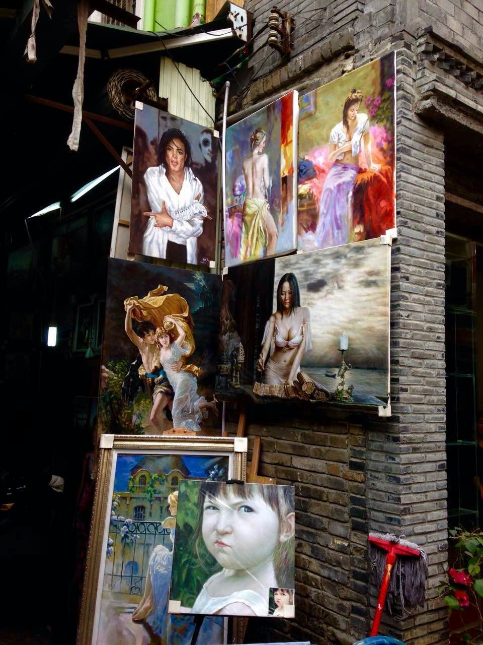 Get Your Culture on at Dafen Oil Painting Village by Leanne Overby