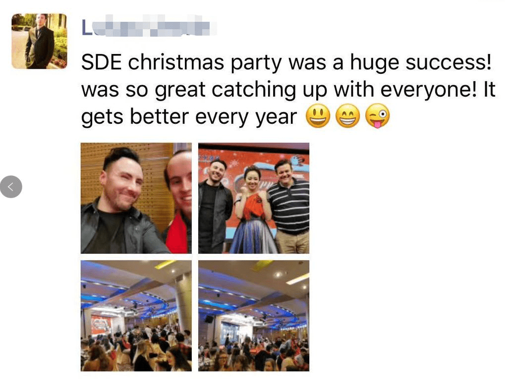 , SDE Christmas Party 2019, SDE Seadragon Education